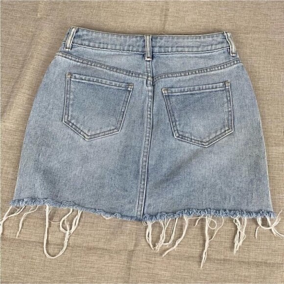 PacSun Denim Mini Skirt - Picture 3 of 6